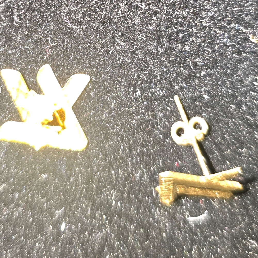 LV Gold Earrings - Picture 8 of 13